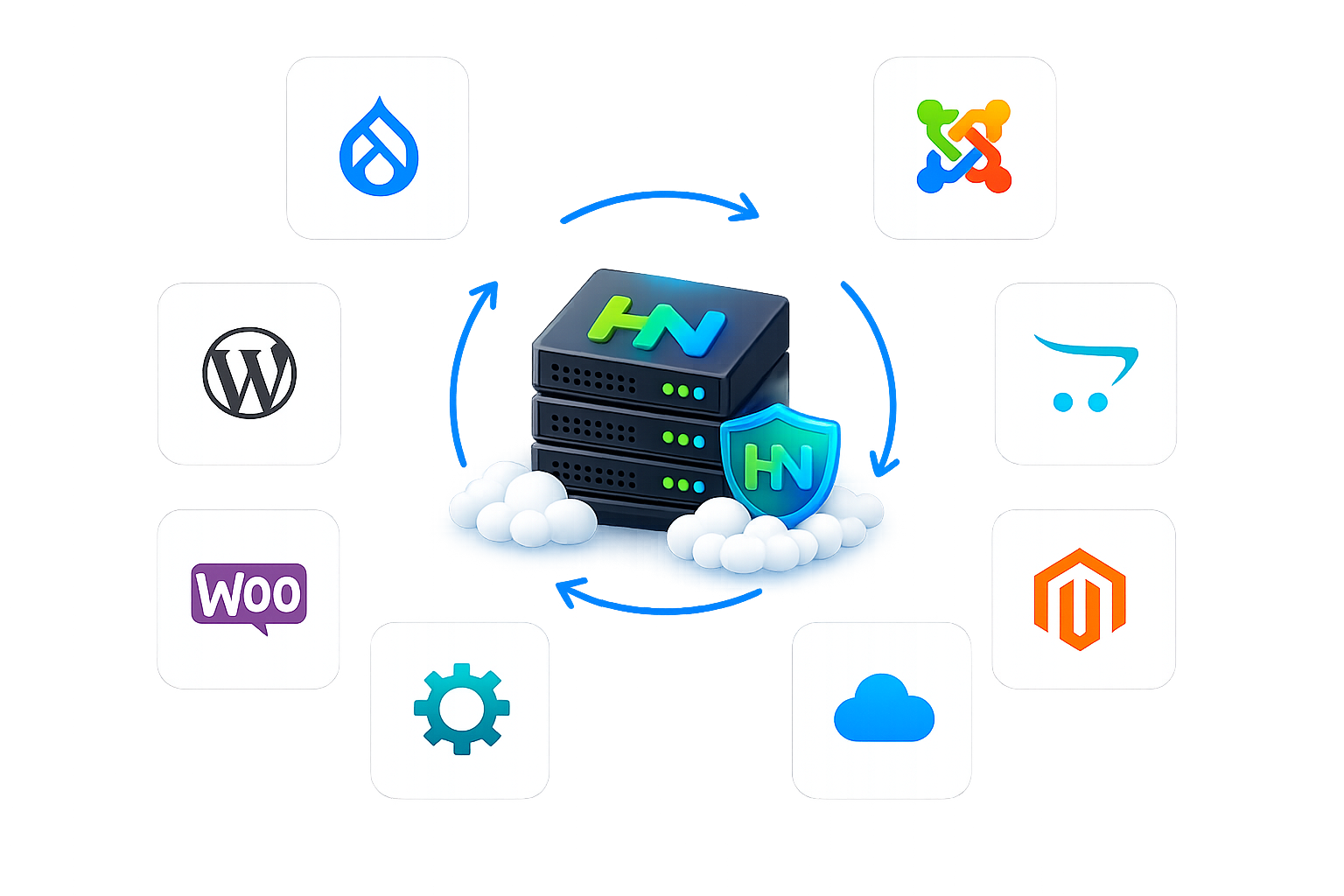Hosting Everything Without Limits